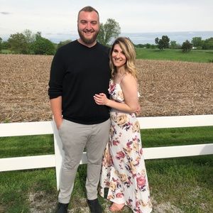 Long button up floral dress